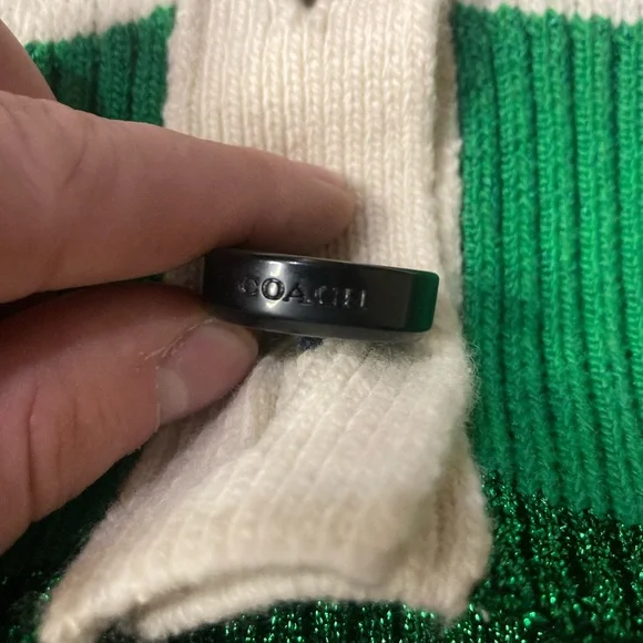 Coach cashmere winter cardigan - Picture 7 of 8